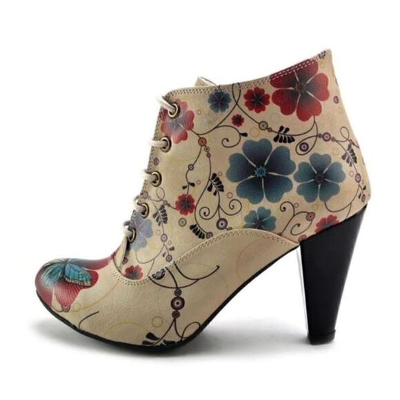 Goby Boho Ankle Booties Size 7.5 - Picture 3 of 5